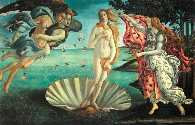 Boticelli ve Venüs'ün Doğuşu